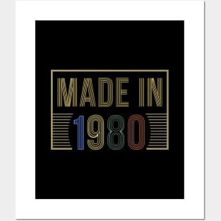 Made in 1980 Posters and Art